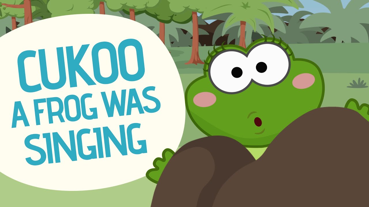 Cuckoo a frog was singing - Nursery Rhymes - Toobys