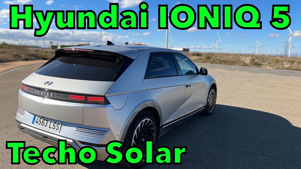 Hyundai IONIQ 5 ¡SOLAR! ¿Mejor COCHE ELÉCTRICO 2021? Review en español, prueba, aceleración MOTORK
