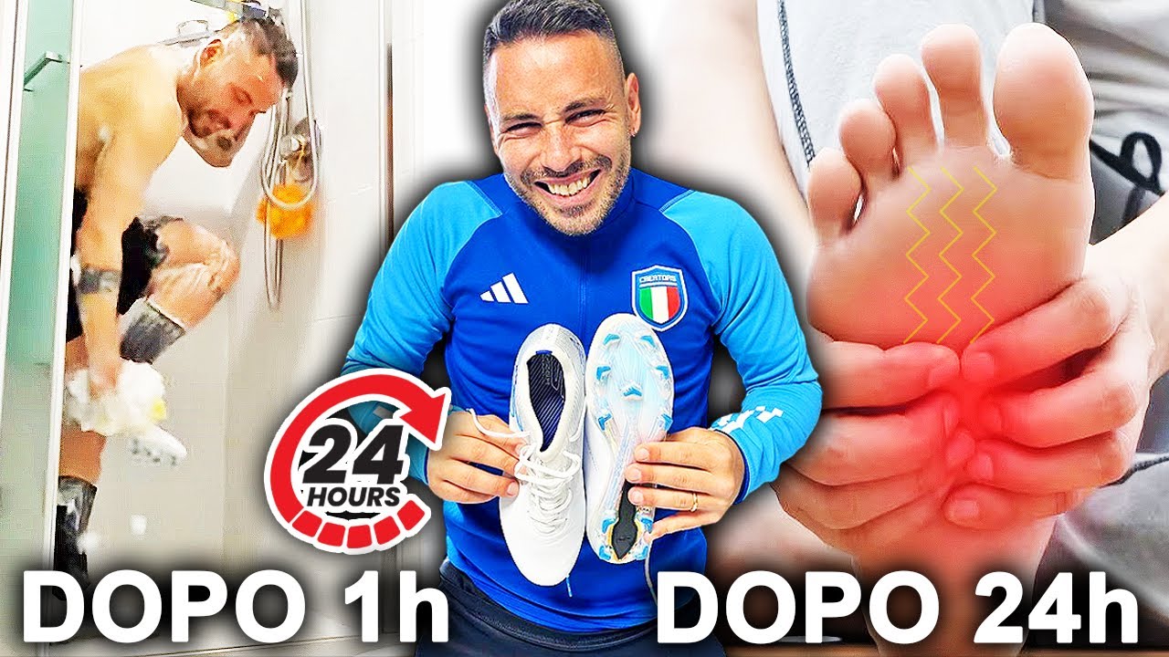 👟⚽ VIVO 24h con gli SCARPINI da CALCIO ai PIEDI... *DEVASTANTE*