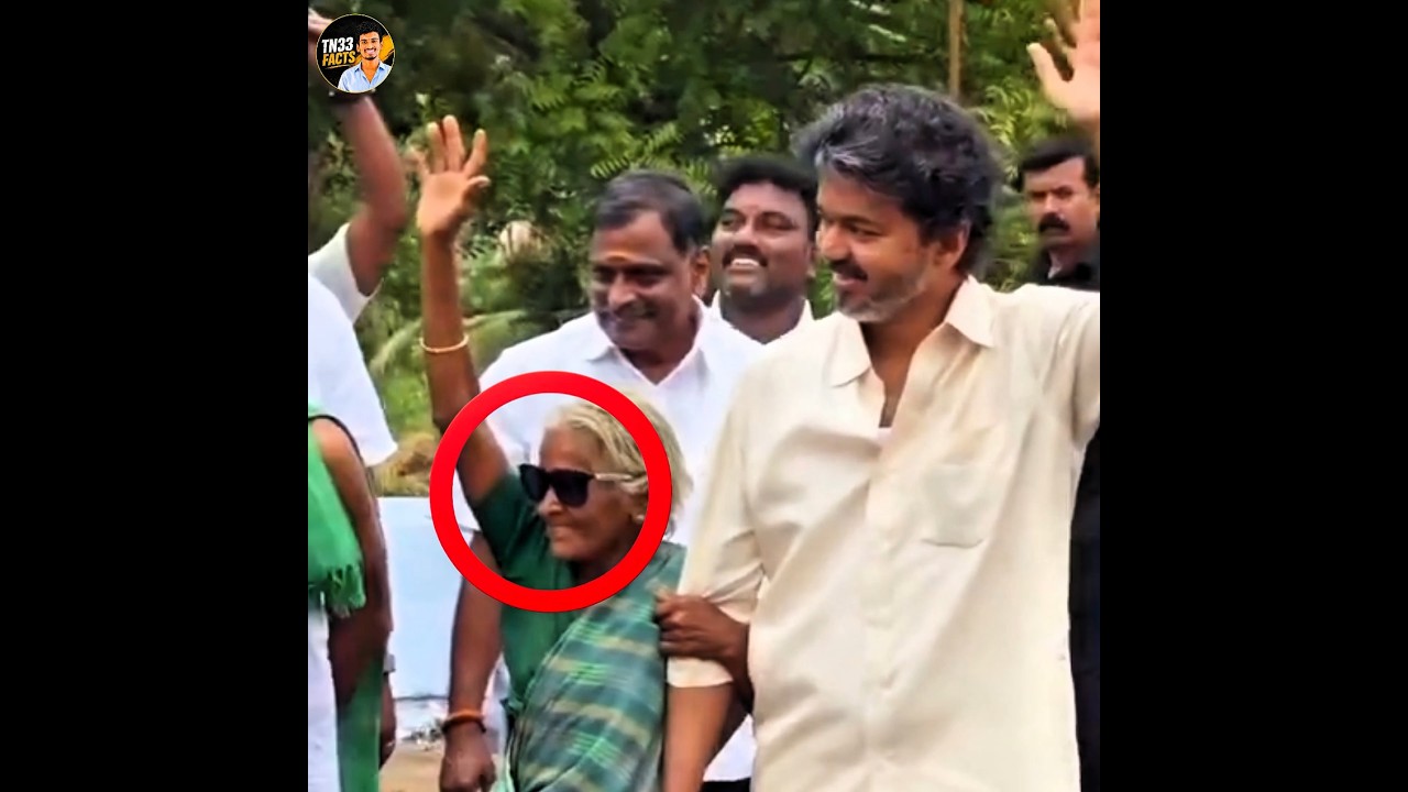 💰 Indha Paati-ku CM Vijay Sir Kudutha Cooling Glass Price🫣 | #shorts #vijay #cm #cmvijay #mettur