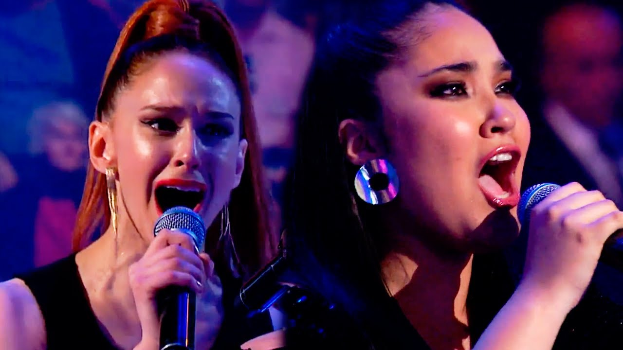 &iexcl;PUNTAJE PERFECTO! Rochi Orellana encandil&oacute; al jurado con Flor Anca cantando 