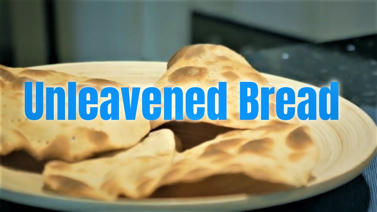 How to make Unleavened Bread -- Matzo recipe for Pesach/Passover