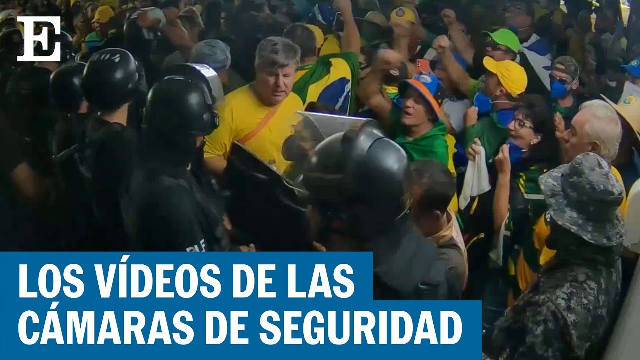 Los vídeos inéditos del asalto al Congreso de Brasil | EL PAÍS