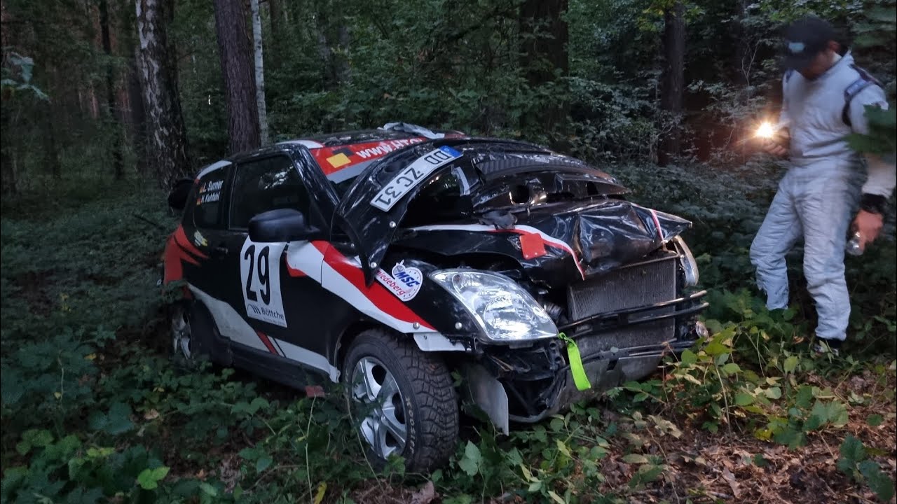 Rallye Bad Schmiedeberg 2025 - Crash/Mistakes & Gravel Action 