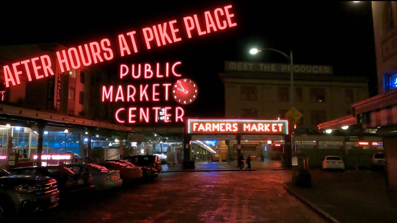 Pike Place Market Night Walking Tour