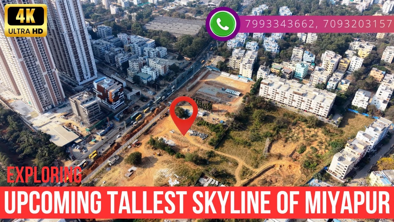 Tallest Skyline of Miyapur Coming Soon || Tallest, greenest, largest community of Miyapur