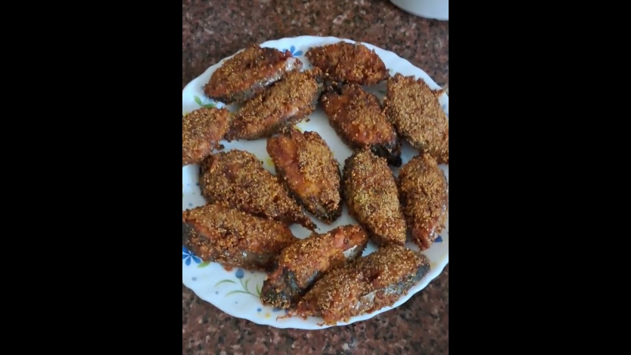 Surmai Fry And Curry.