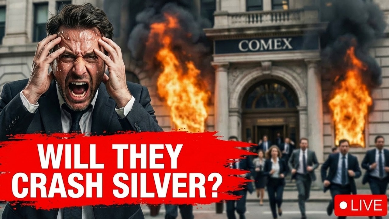 COMEX Market Open: Bankers Attacking Silver Right Now? LIVE!⚡🪙