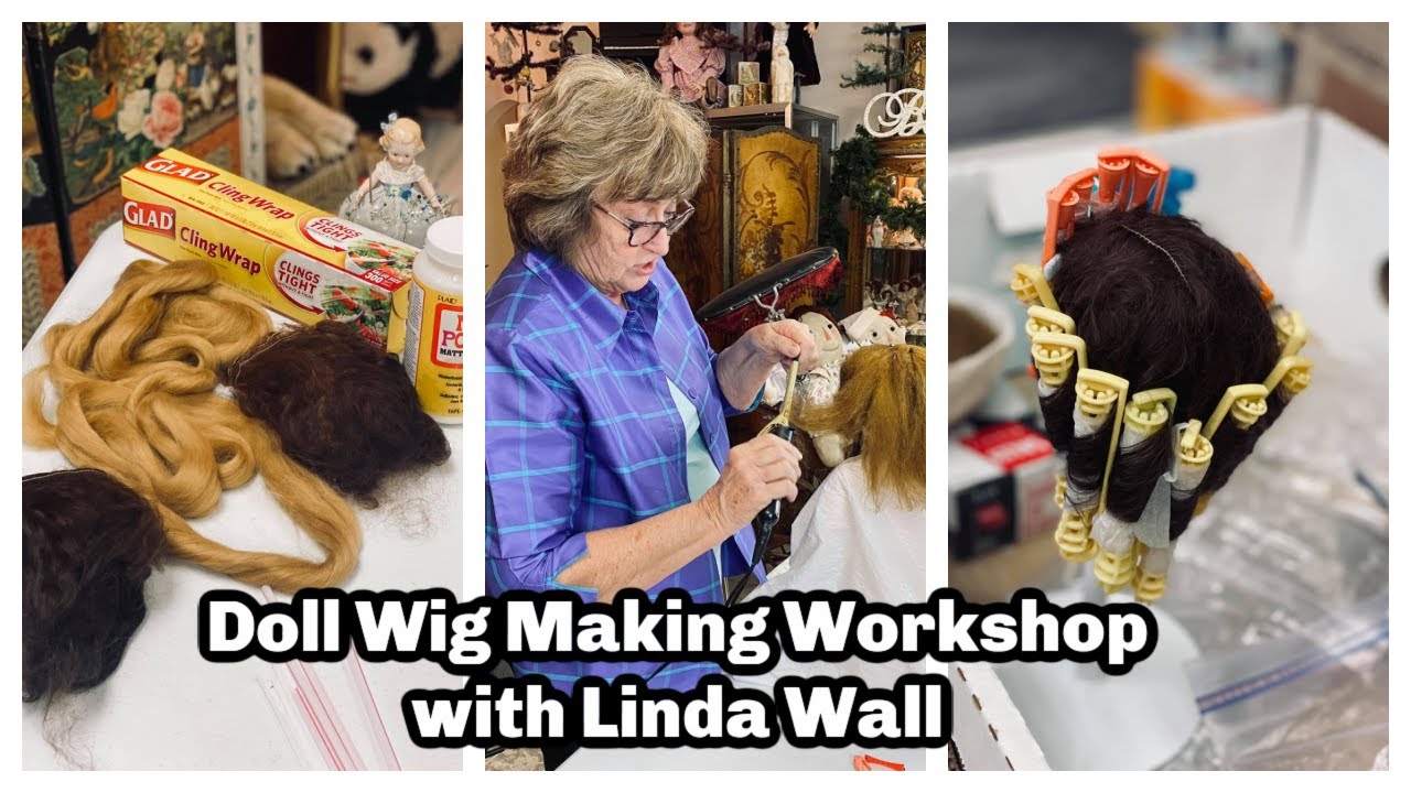 HOW TO MAKE A MOHAIR DOLL WIG | *step by step DIY* MASTER INSTRUCTOR