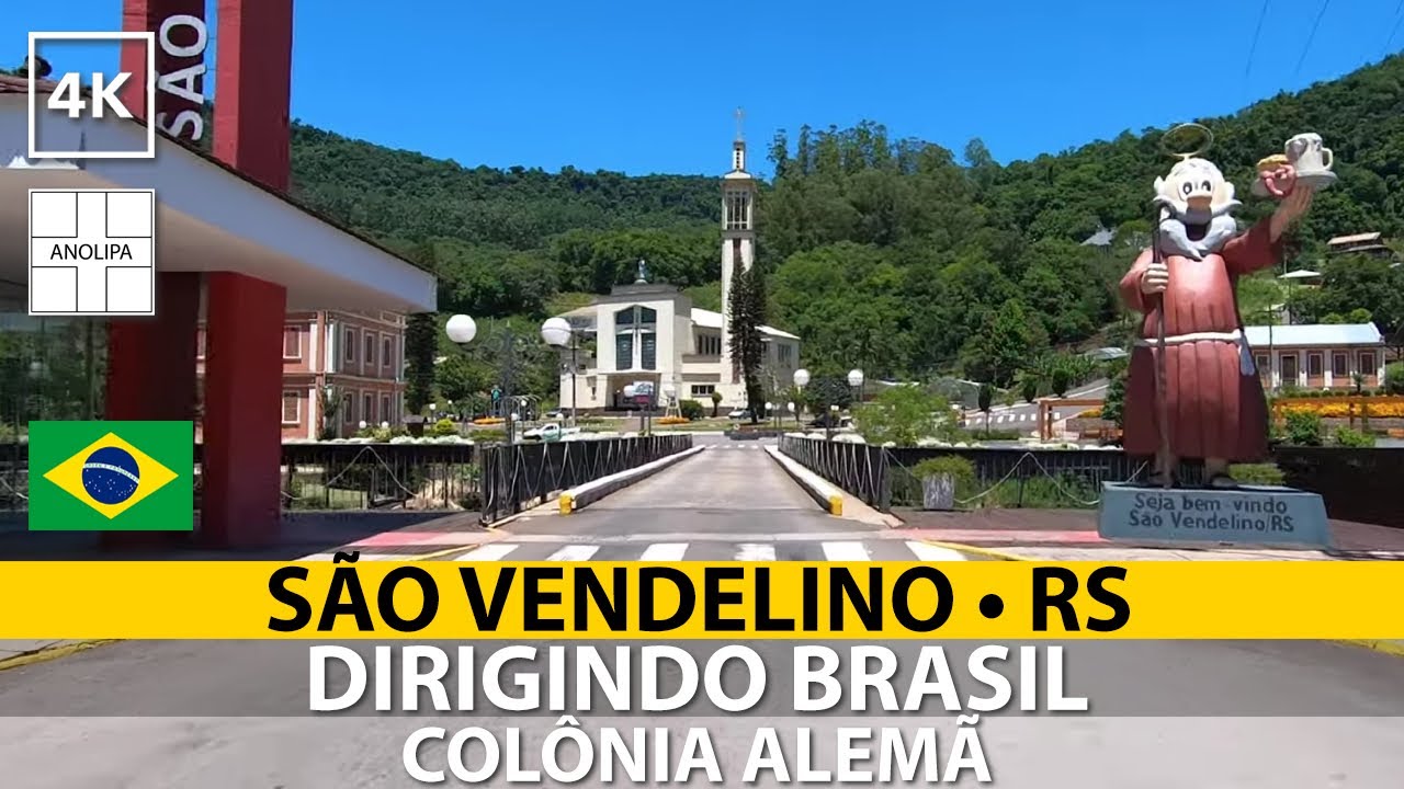 SÃO VENDELINO - RS • Dirigindo Brasil • viagem de carro [Driving car]