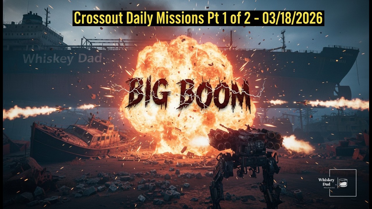Crossout Daily Missions Pt 1 of 2 - 03/18/2026