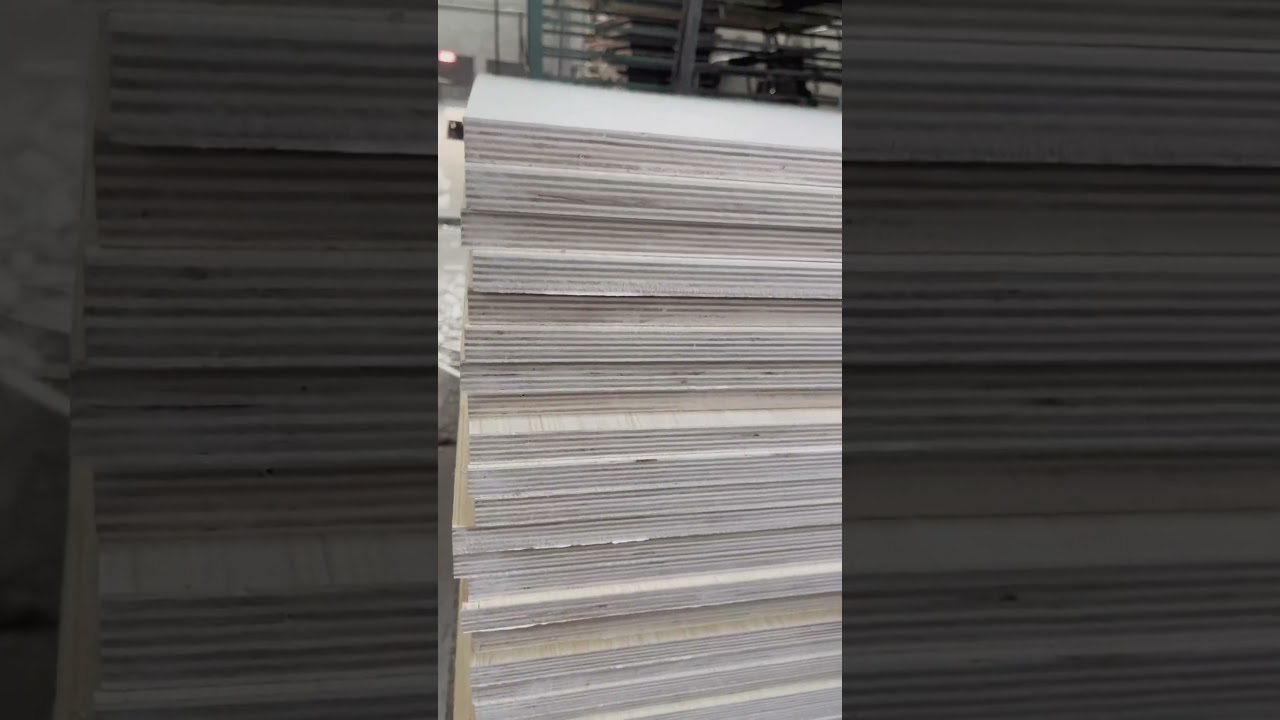 1220*2440*18mm furniture board/melamine plywood/laminated board #plywood#wood