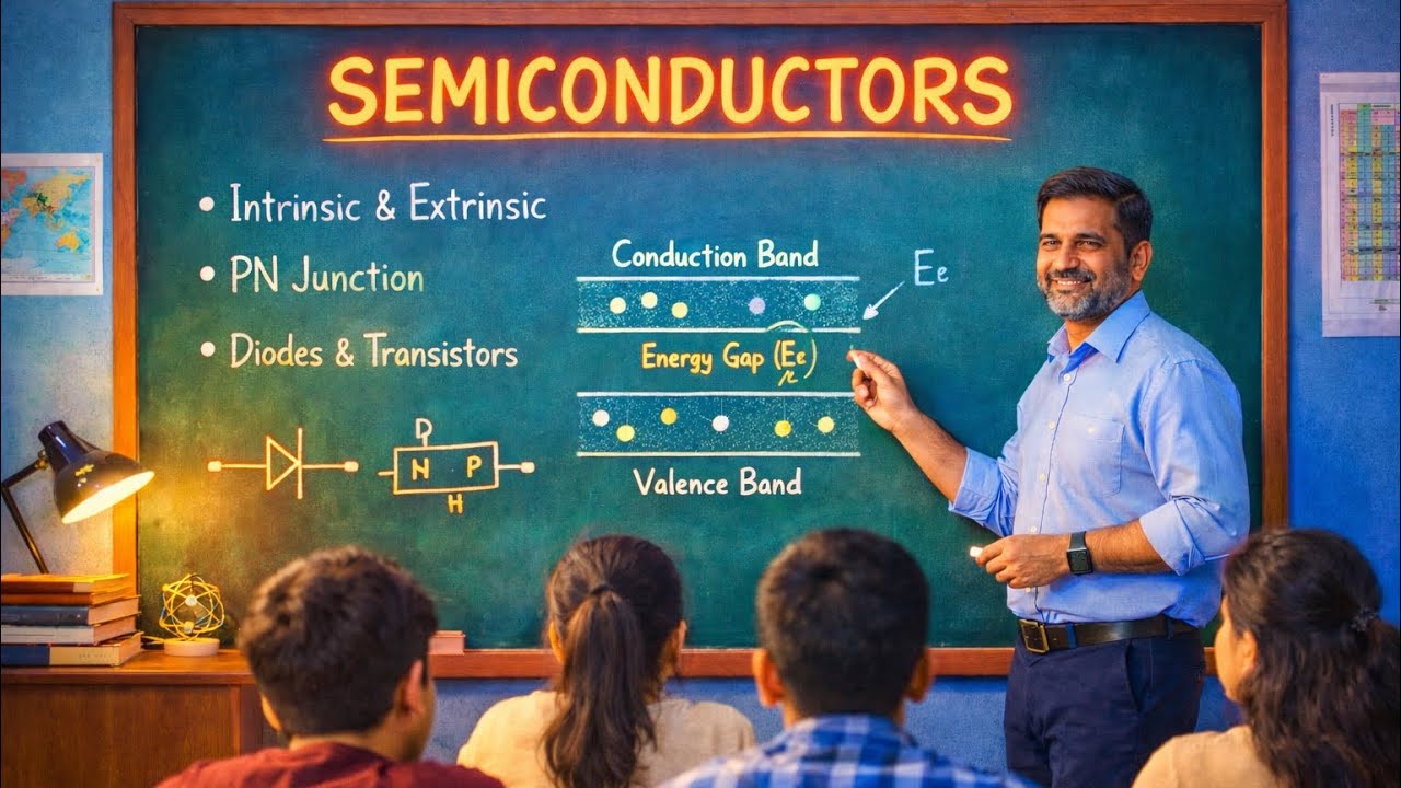 L01 : Semiconductor || Energy Band Theory In Detail || it’s importance || #neet #jeephysics 