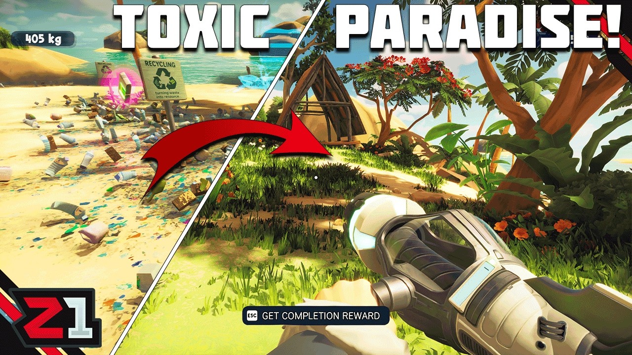 Cleaning Up Trash To RESTORE The Planet! Clean Up Earth First Look