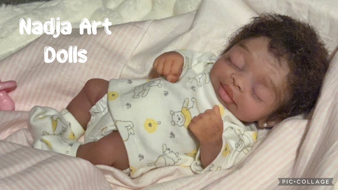 Реалистичная силиконовая кукла-младенец с полным телом от Nadja’s Art Dolls | Презентация одеяла ...