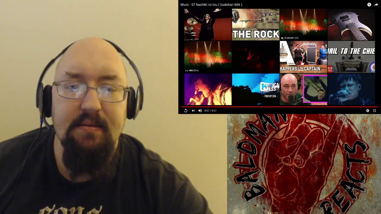 Mucc  kuchiki no tou ( budokan 666 ) reaction. Happy Birthday Chris.\m/