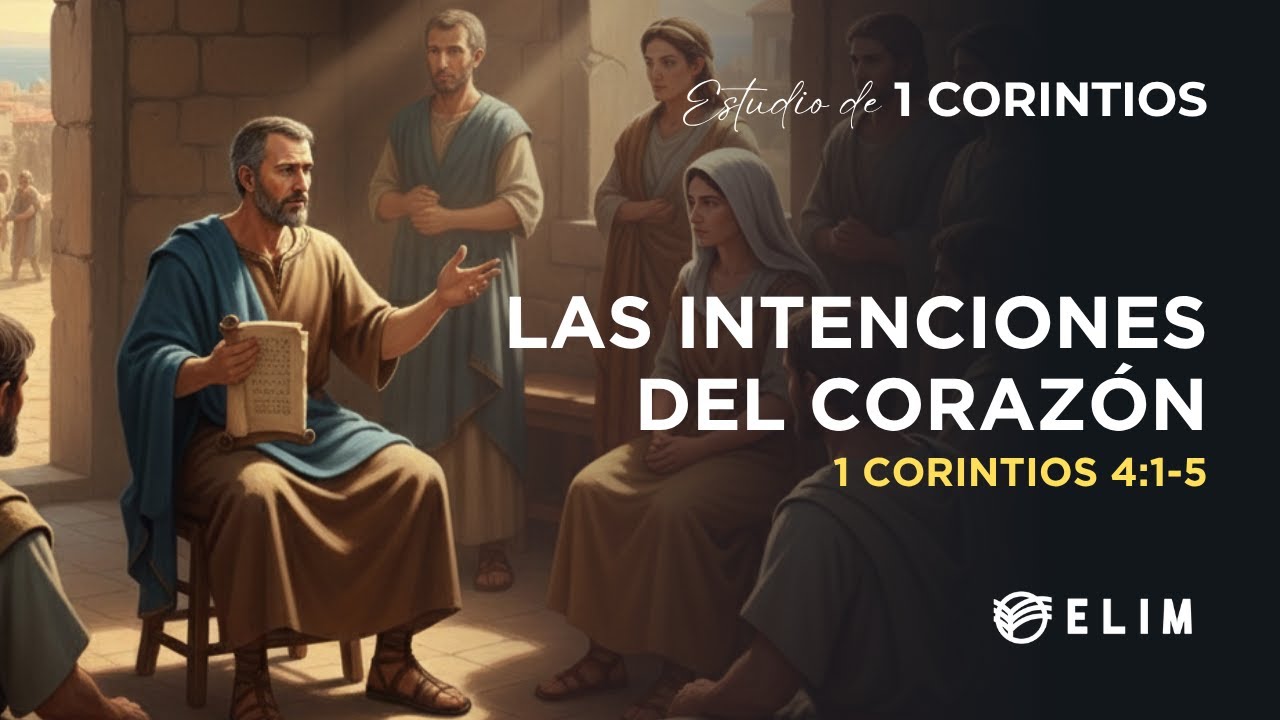 Las intenciones del corazón - 1 Corintios 4:1-5 | Estudio Bíblico