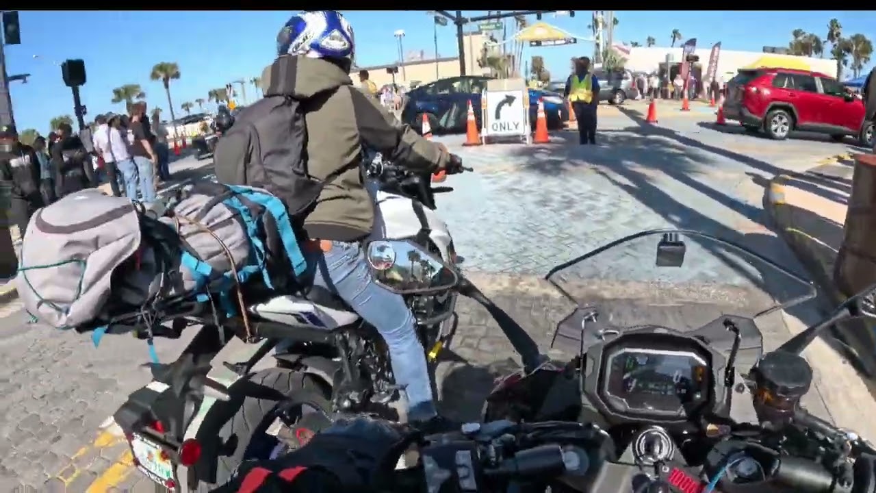 Stuck on Main Street! Daytona Beach Bike Week. 3/2/2025 #mainstreet #daytonabikeweek #daytonabeach