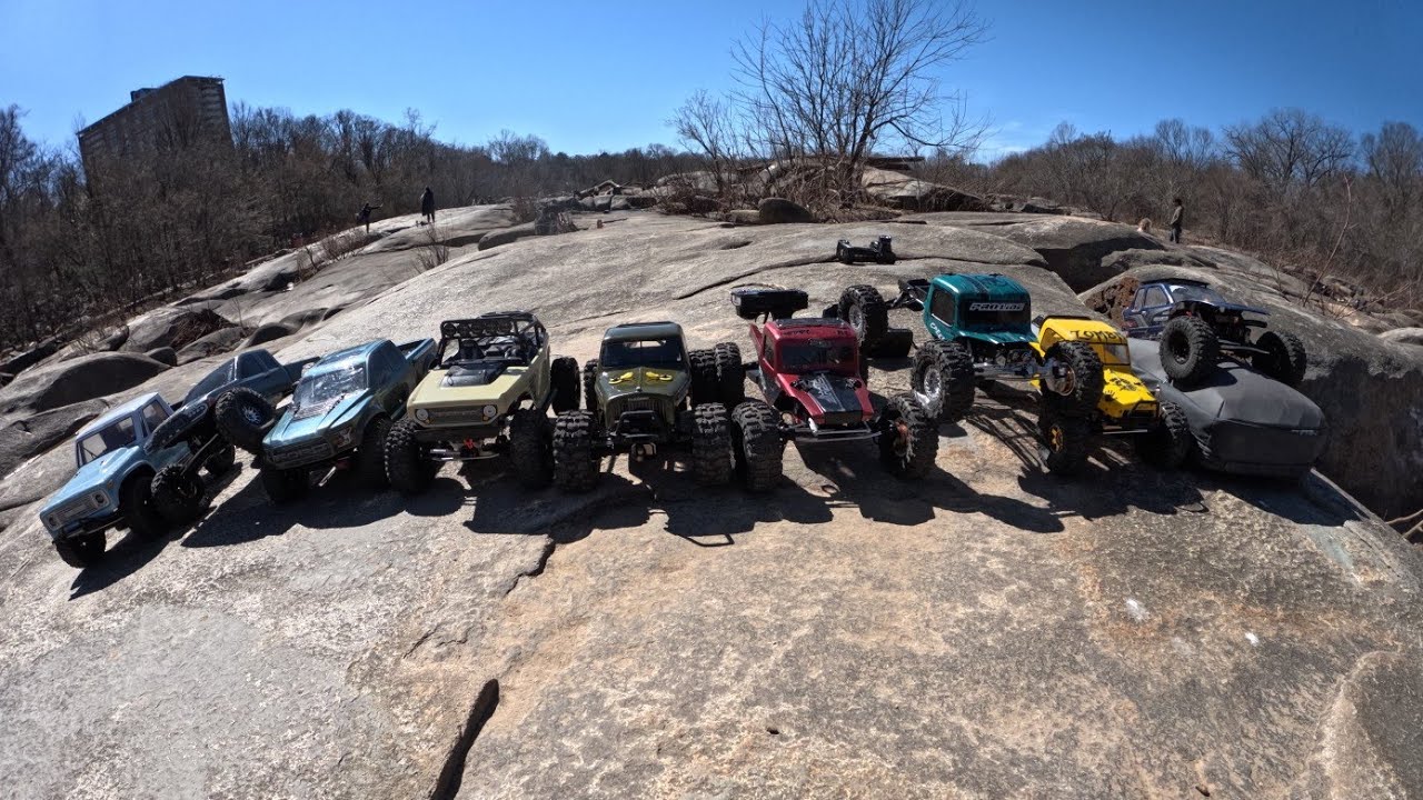 The Best RC Crawlers TAKE OVER Belle Isle Dry Rocks. Sunday 3/9/25