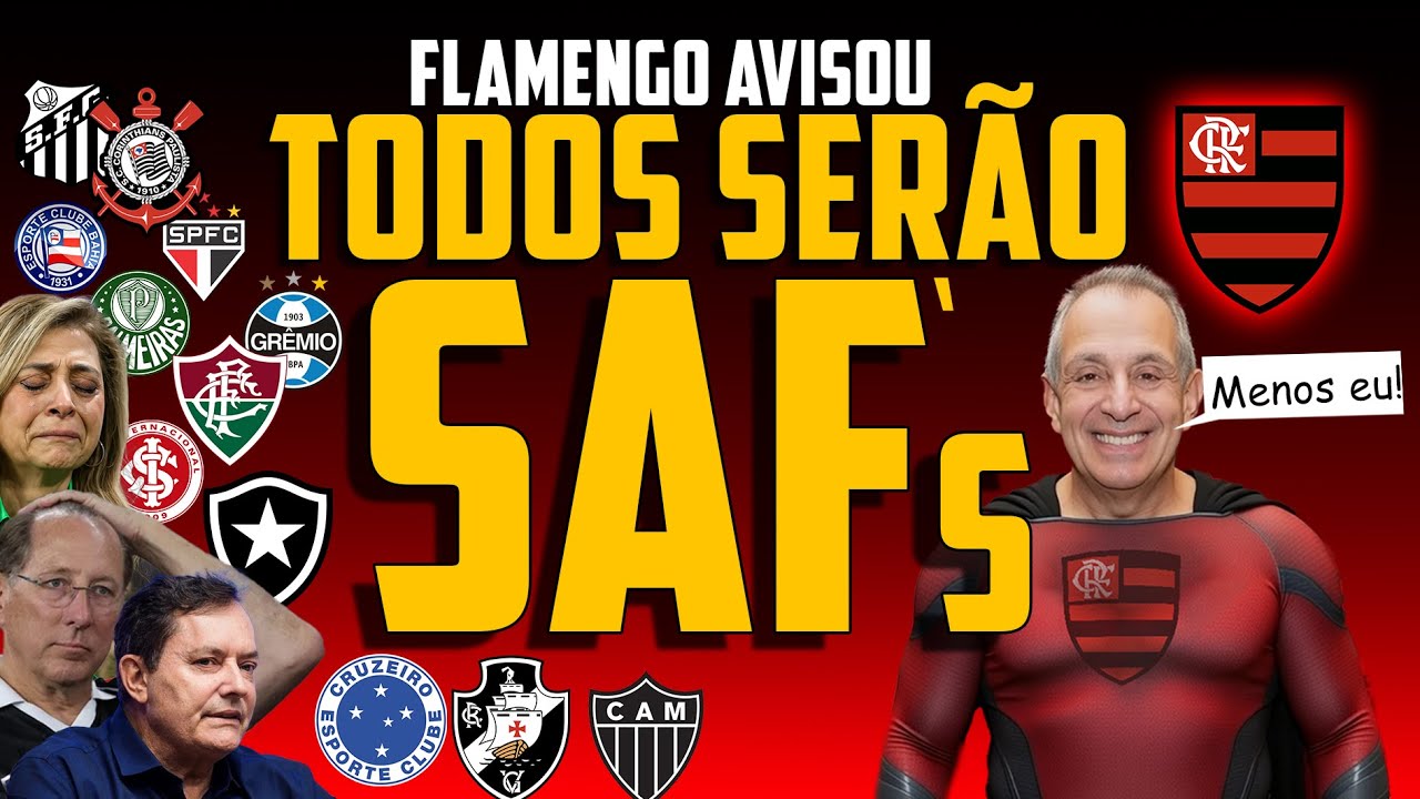 "Flamengo mostra o GOLPE das SAF's -  RIVAIS QUEBRANDO de Propósito?"
