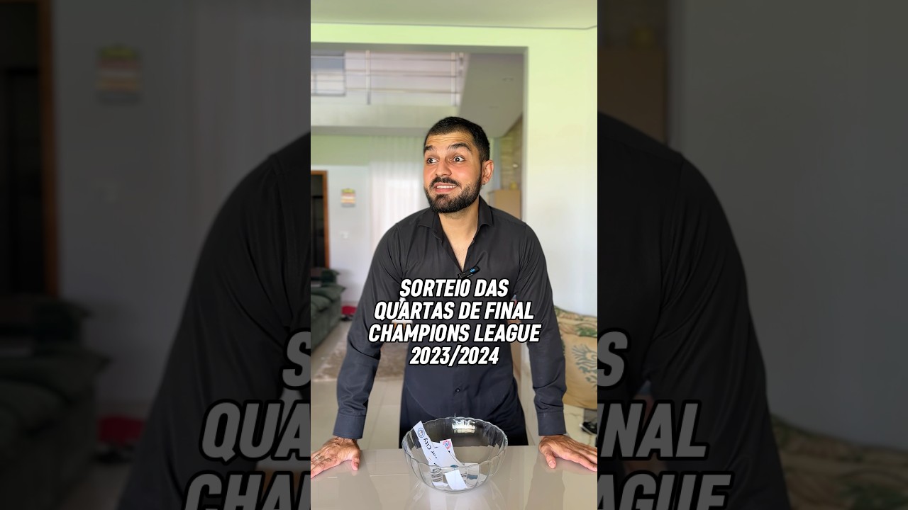 QUARTAS DE FINAL DA CHAMPIONS DEFINIDA! QUEM VAI PASSAR? 😨