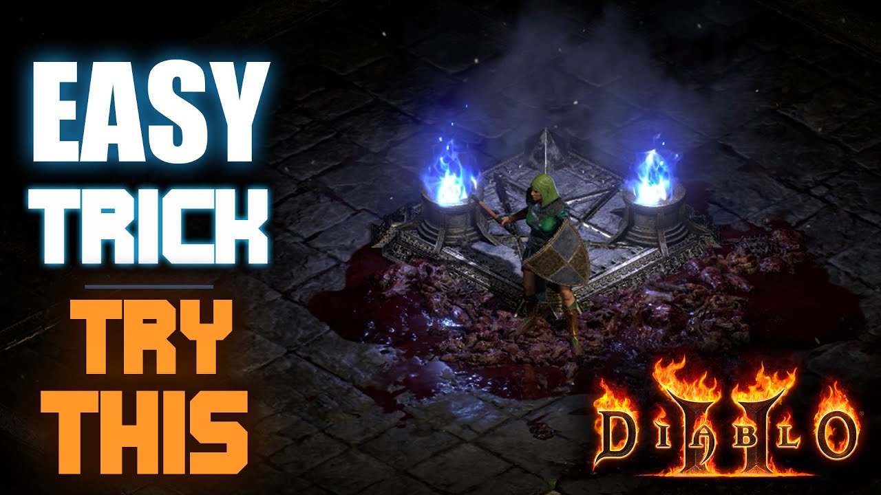 🔥 Diablo 2: Resurrected Easy Trick To Find Durance Of Hate Level 3 FASTER!#D2R #DIABLO