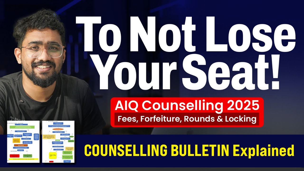 NEET AIQ Counselling 2025: Information Bulletin Explained! | Fees, Rounds, Forfeiture & More!