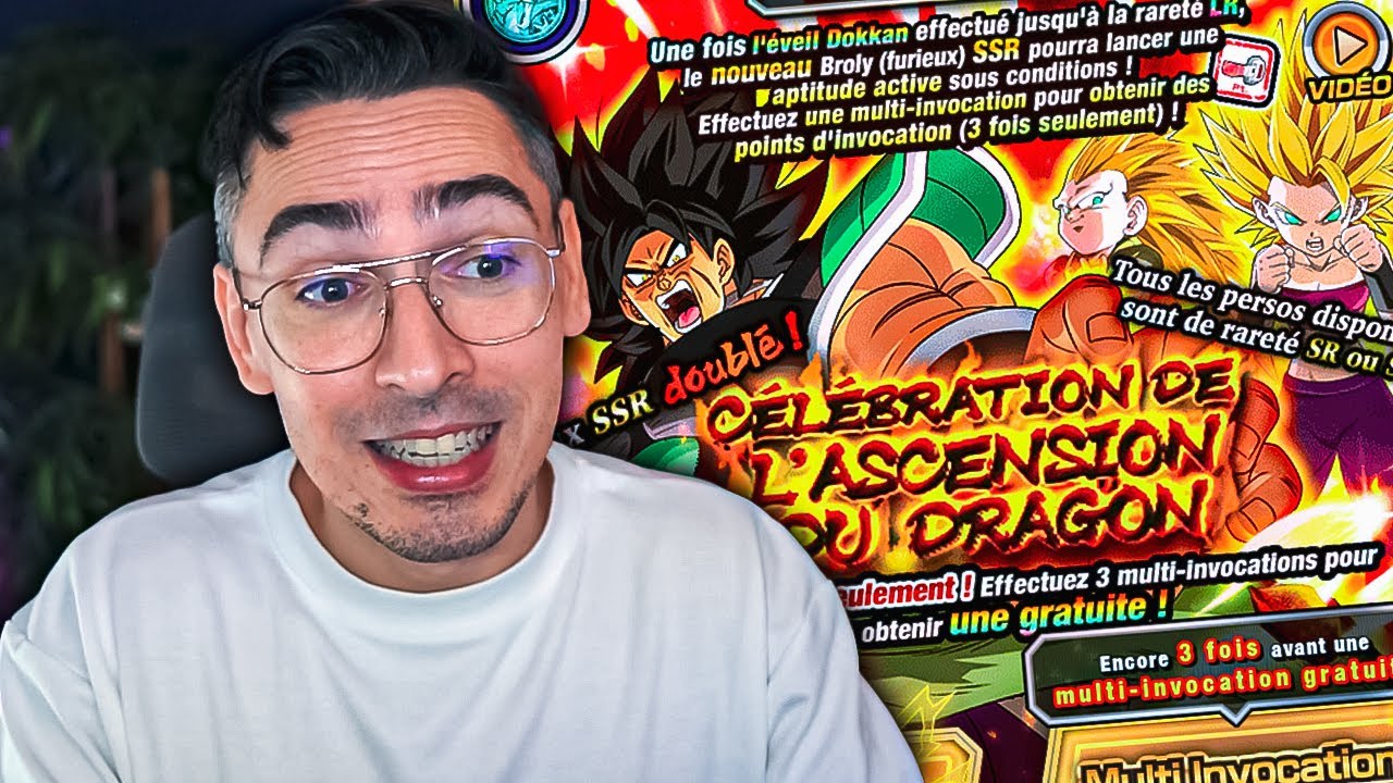 INVOCATION BROLY IKARI LR ! TAUX DE SSR DOUBL&Eacute; ? DOKKAN BATTLE