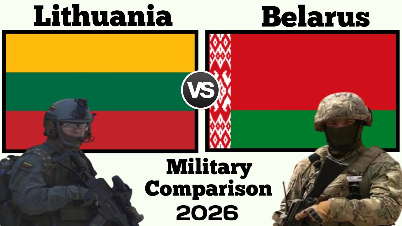 Lithuania vs Belarus Military Power Comparison 2026 | Belarus vs Lithuania Military Power 2026 