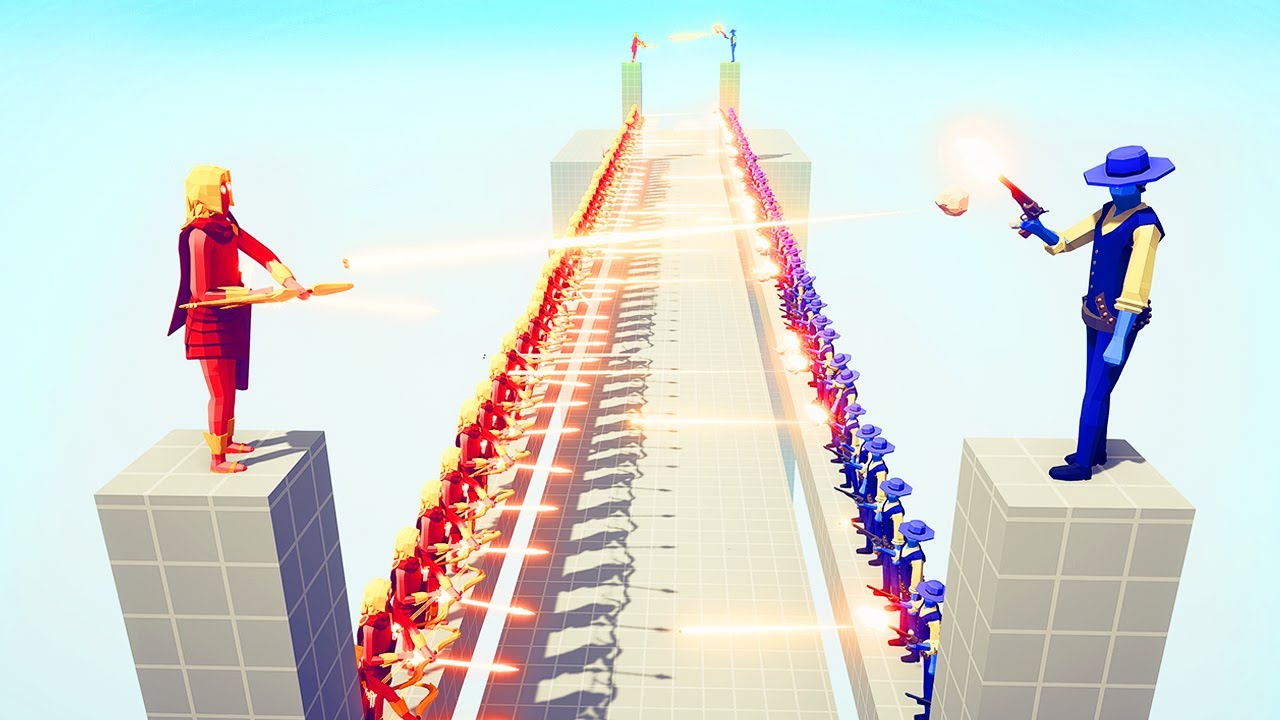 50x vs 50x RANGED TOURNAMENT | TABS - Totally Accurate Battle Simulator