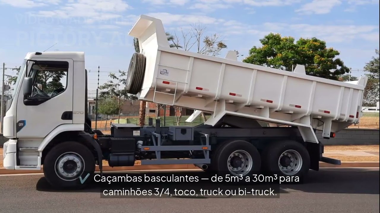 CAÇAMBA BASCULANTE AGRORRIO IMPLEMENTOS MIRASSOL - SP
