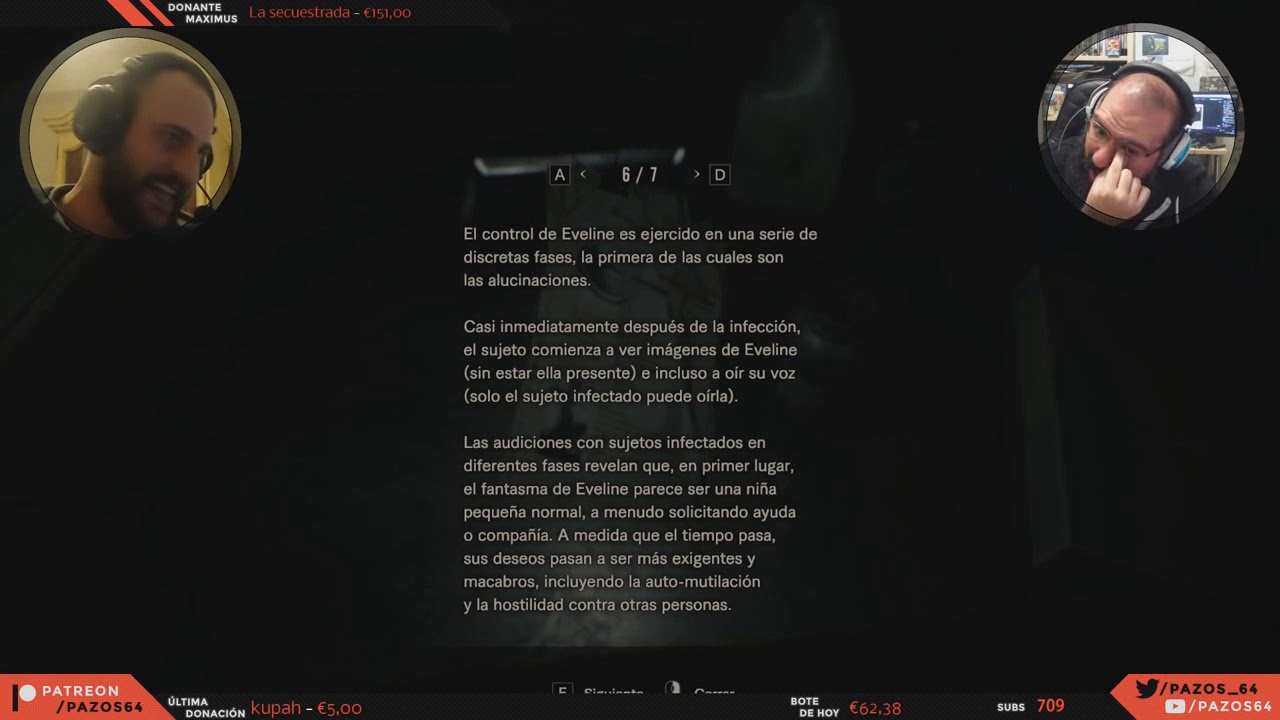Pazos y Caliebre leyendo