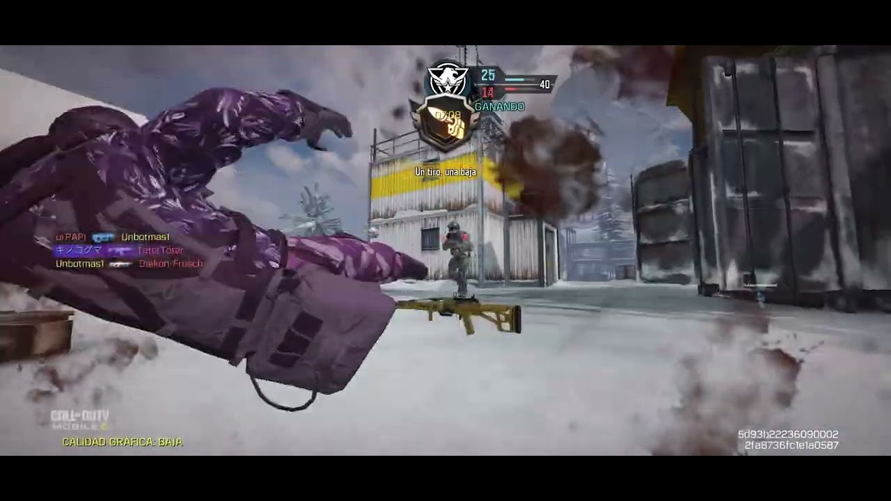 Jugando solo con la ballesta | COD Mobile |
