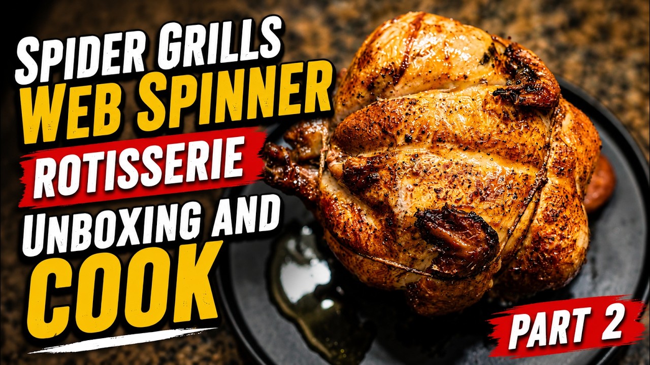 Spider Grills Web Spinner Rotisserie for Huntsman | Part 2