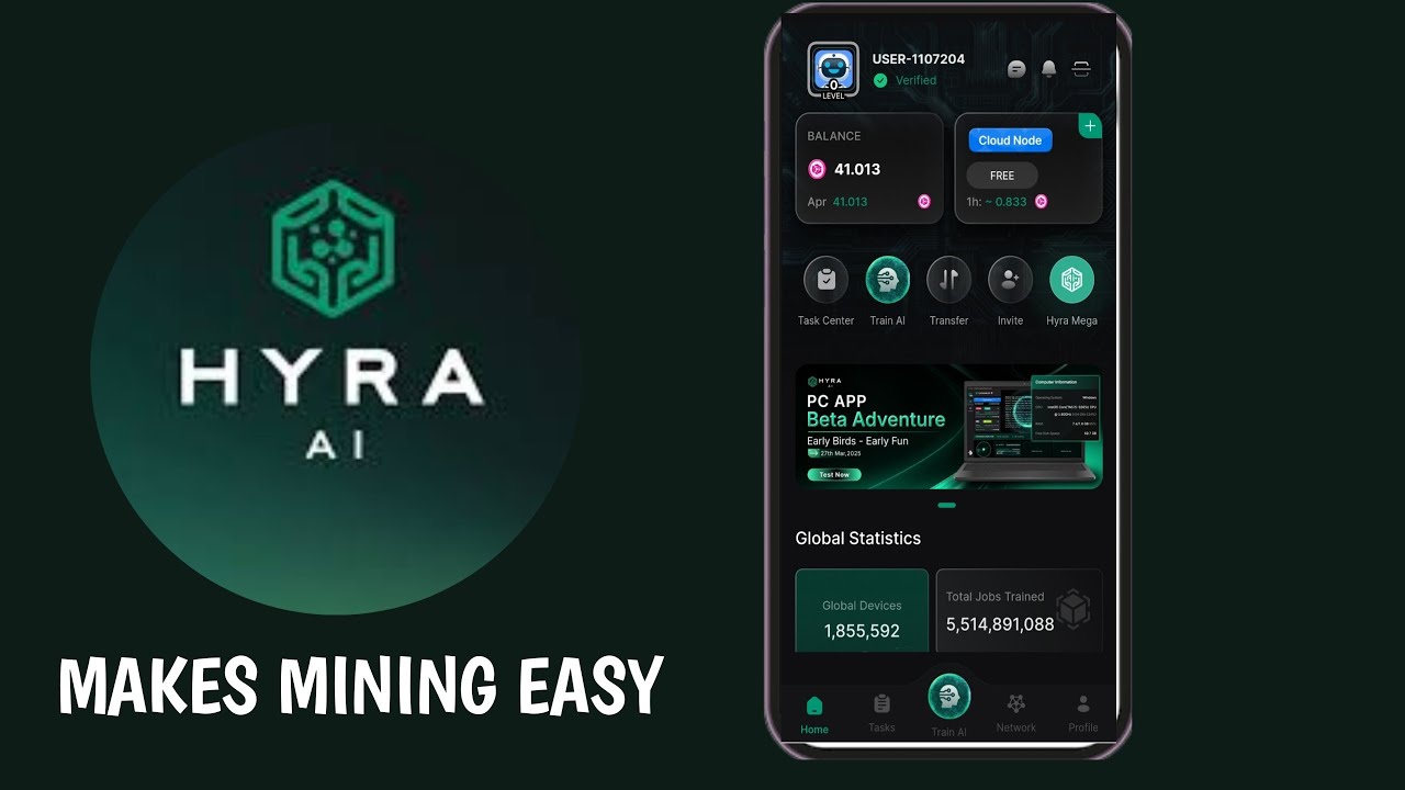 Free Crypto 2025 | Discover HYRA AI: The New Airdrop Project