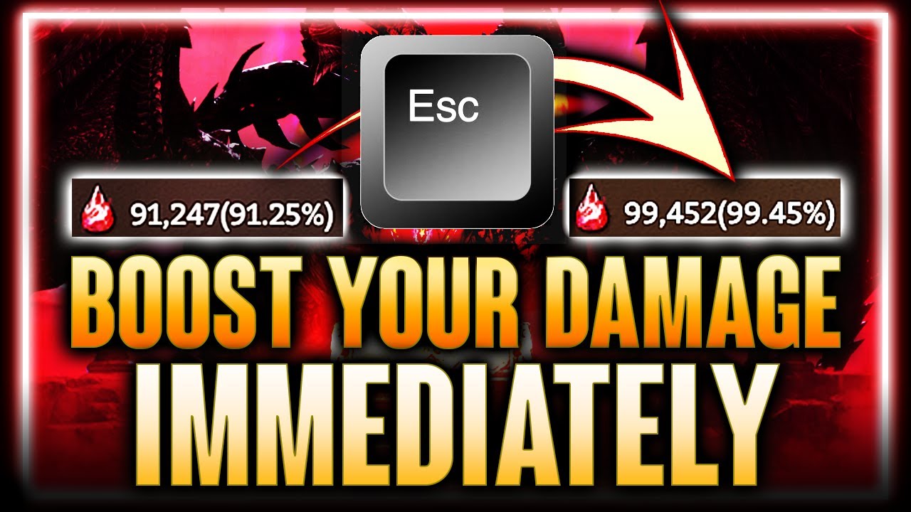Instantly BOOST Your Guild Boss DAMAGE! Use This ESC Trick RIGHT NOW ft. ⁂ Watcher of Realms