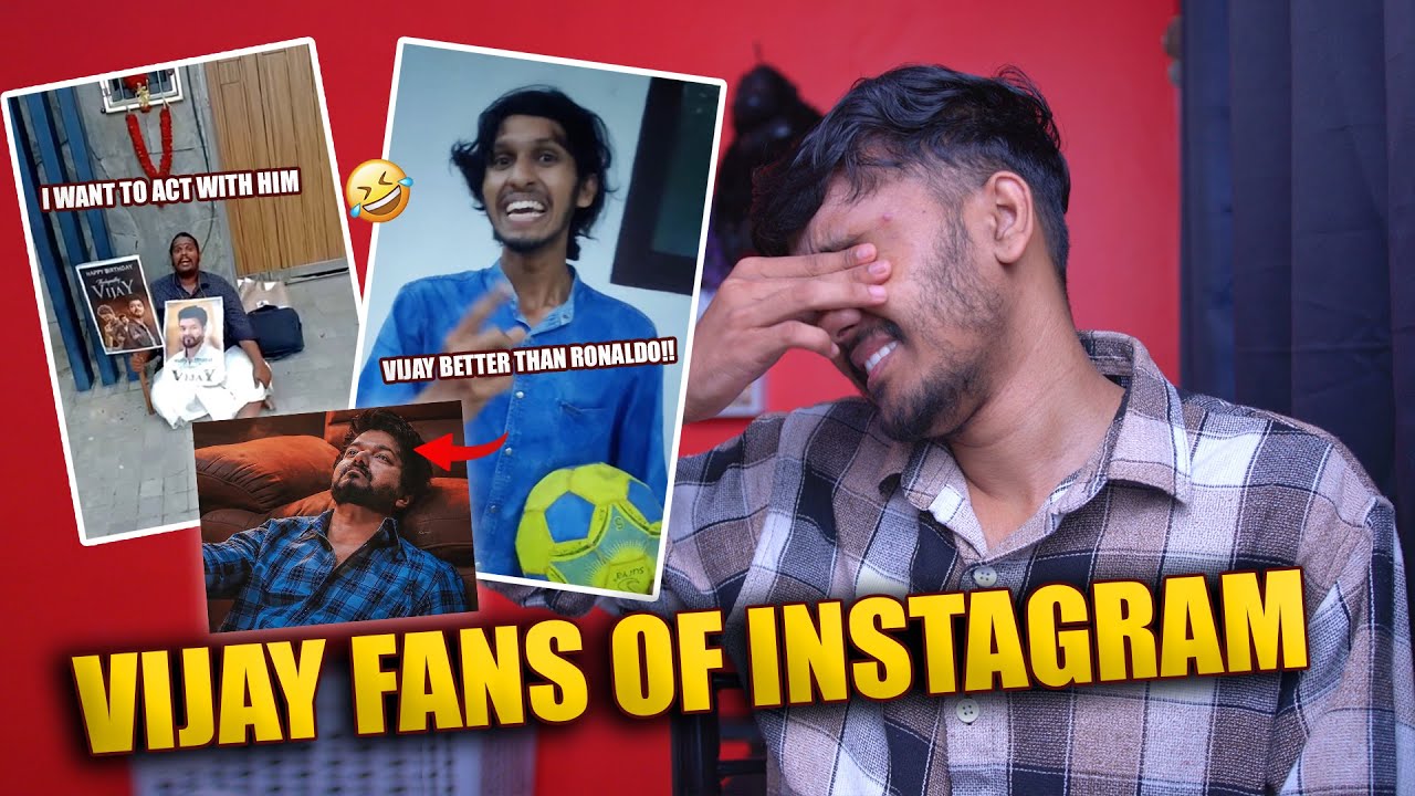 INSTAGRAM VIJAY FANS ROAST !!🤣🤣