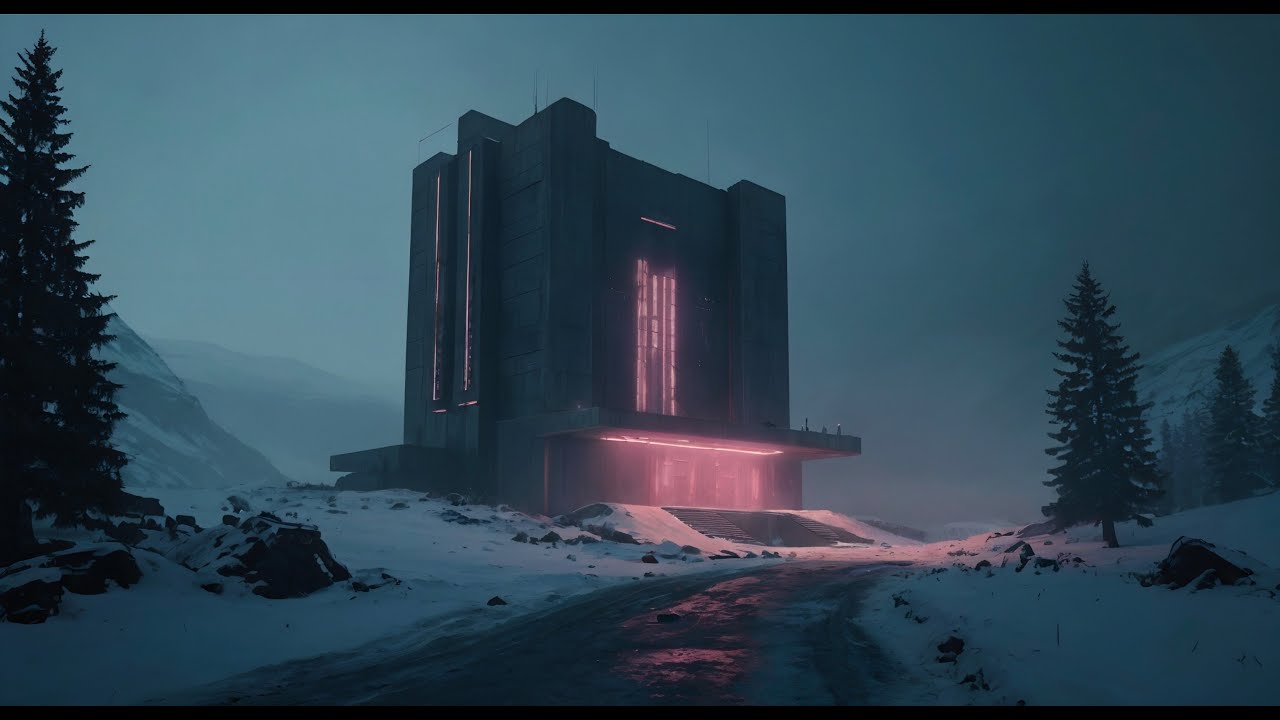 ECHOES of the FROZEN CITADEL ☆ Deep Sci-Fi Dark Ambient Soundscape ☆  Drone Music