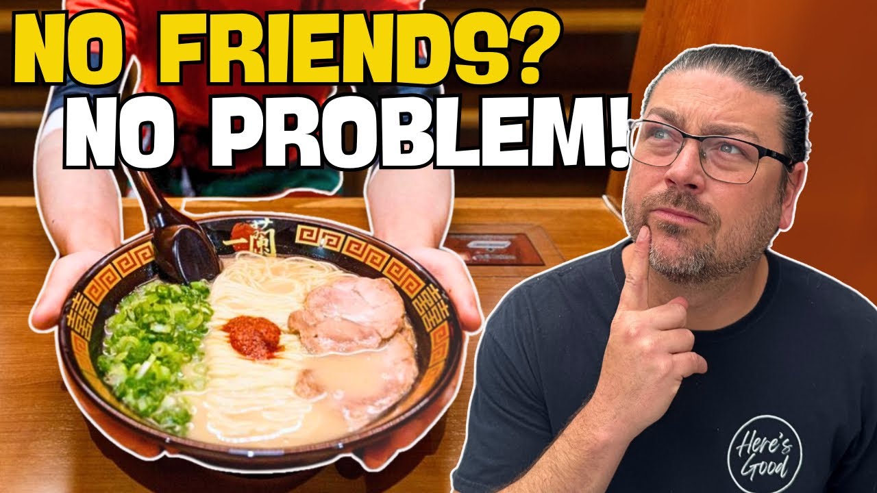 Where to EAT Traveling SOLO in JAPAN! 🇯🇵