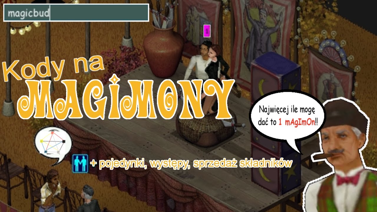 Kody na MAGIMONY?! | The Sims 1: Pojedynki, występy, sprzedaż magicznych składników