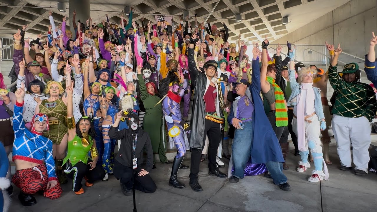Jojos Bizarre Adventure Cosplay Gathering. Anime Expo 2025 Day 2. 
