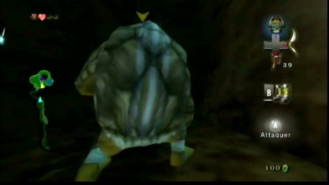 The legend of zelda twilight princess S WII #09 Mine Goron part1