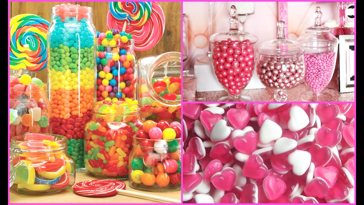 DIY - &pound;5 CANDY SWEET JAR DECORATIONS - Homeware, Room Decor, Cheap & Thifty | FashionQuirks