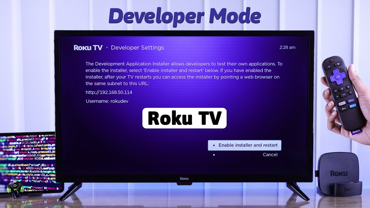 Как включить режим разработчика на телевизорах Roku!