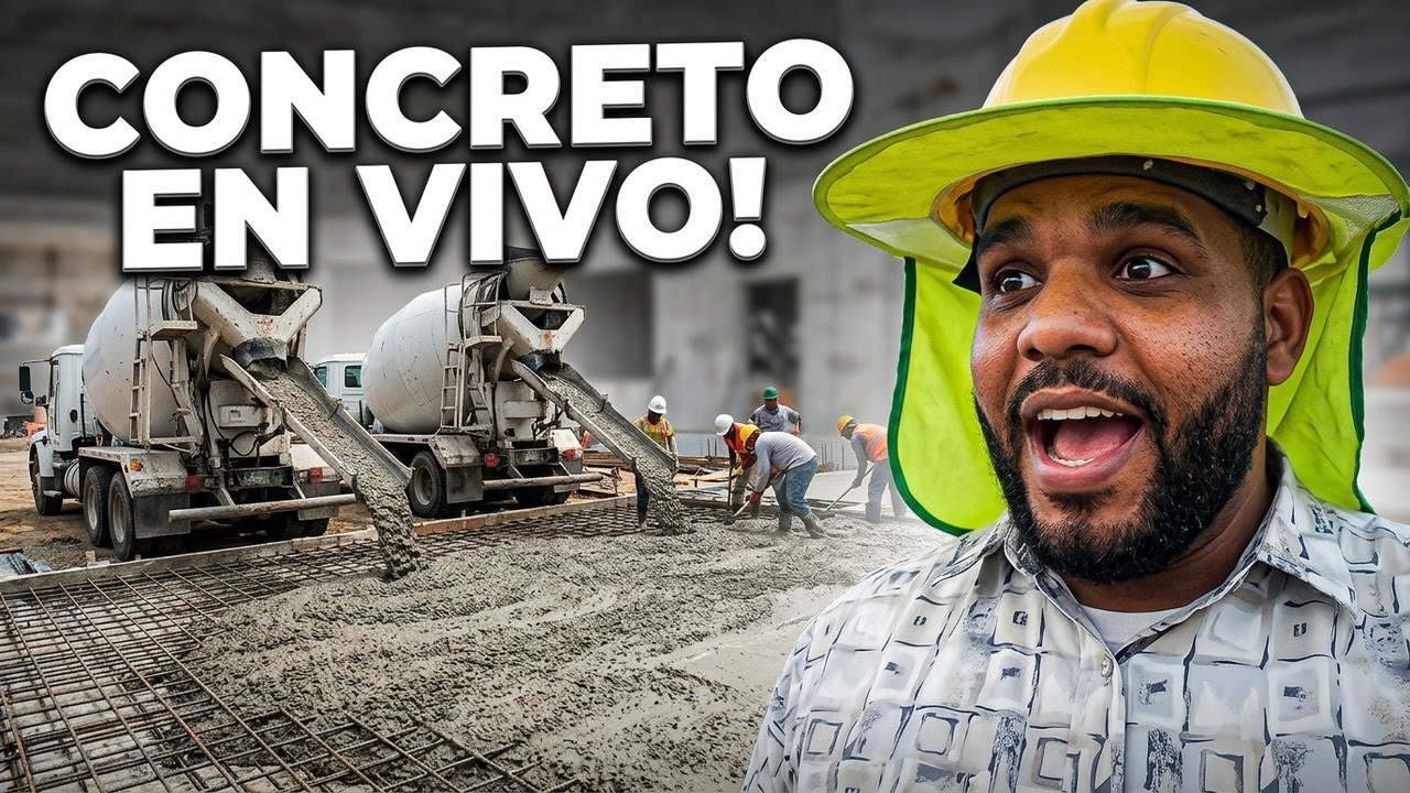 ¡Concreto en Vivo! ¡Solo dos camiones para la acción!