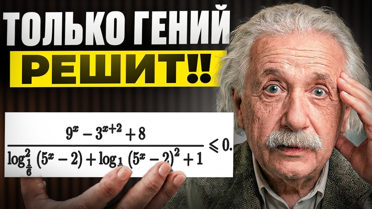 Это Неравенство из ЕГЭ Решит Только ГЕНИЙ!