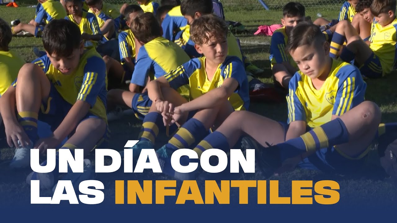 INFANTILES: Conocemos a VALENTINO de la 2015 y su familia en Boca Predio | El Canal de Boca