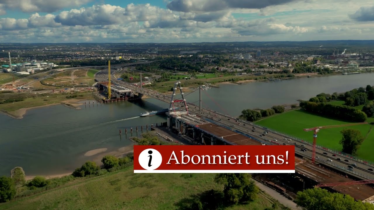 Am Rheinufer Köln Nord - Leverkusener Brücke - A1