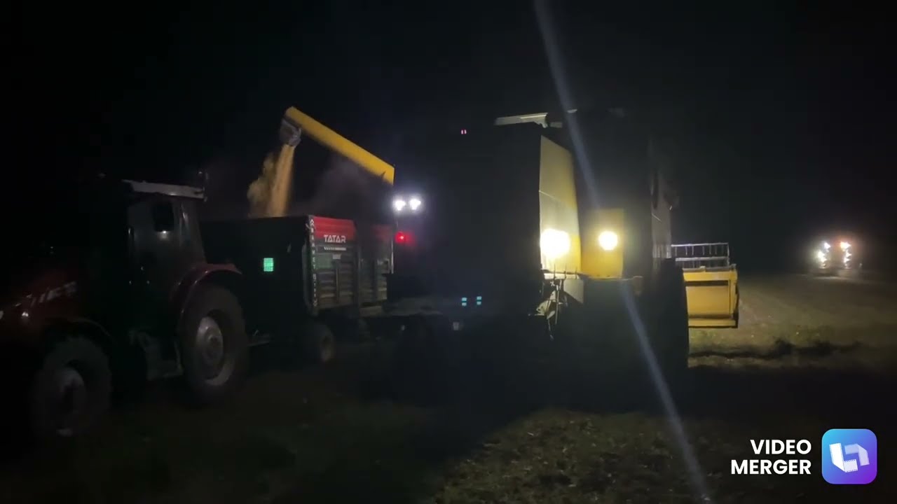 2025 yılı Soyafasülyesi Hasat’ı Nevholland TC5070 