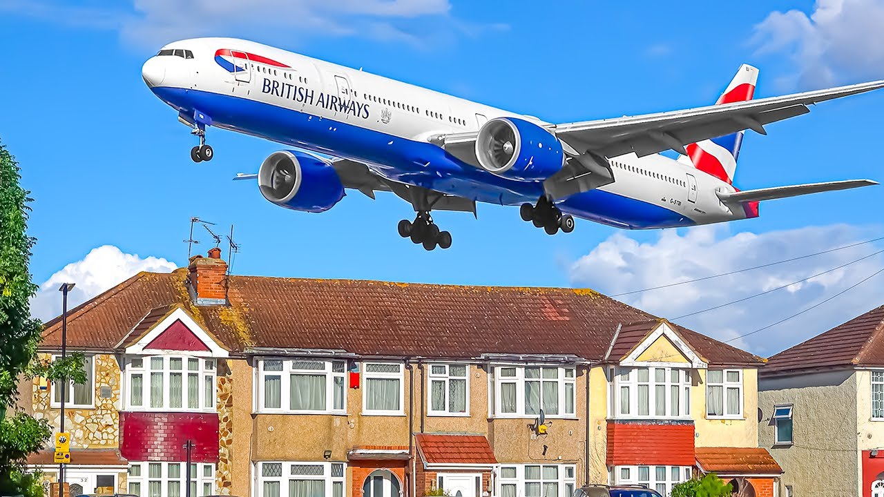60 MINS of Plane Watching at London Heathrow Airport 🇬🇧